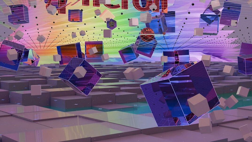 digital illusion concept